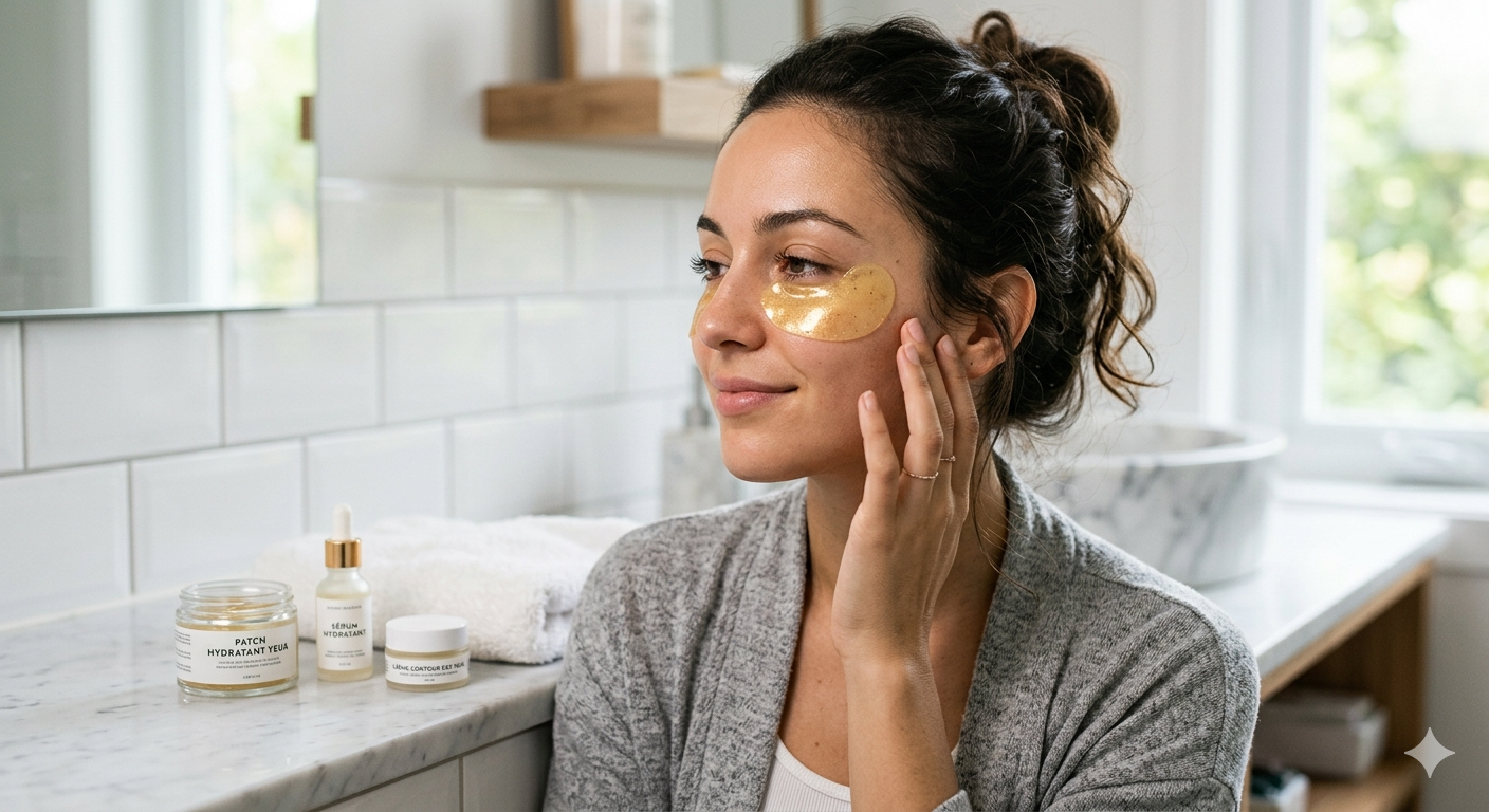Patch hydratant yeux : le geste simple pour un regard plus frais et lumineux Image