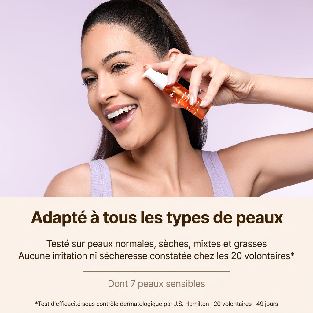 Sérum Éclat anti-taches au curcuma et à la vitamine C
