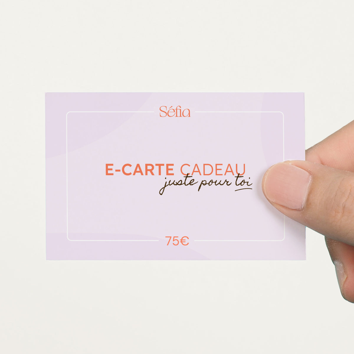 E-carte cadeau