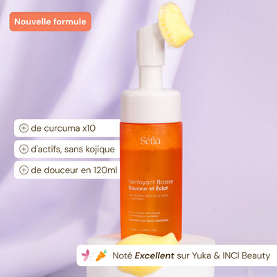 Nettoyant Éclat au Curcuma