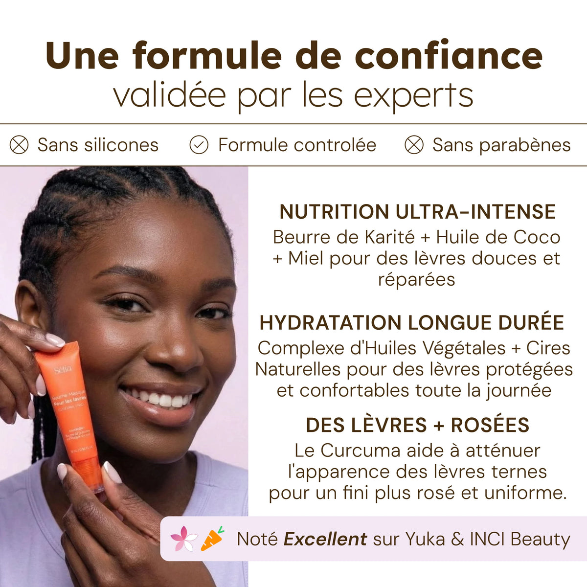 Baume Masque nourrissant lèvres