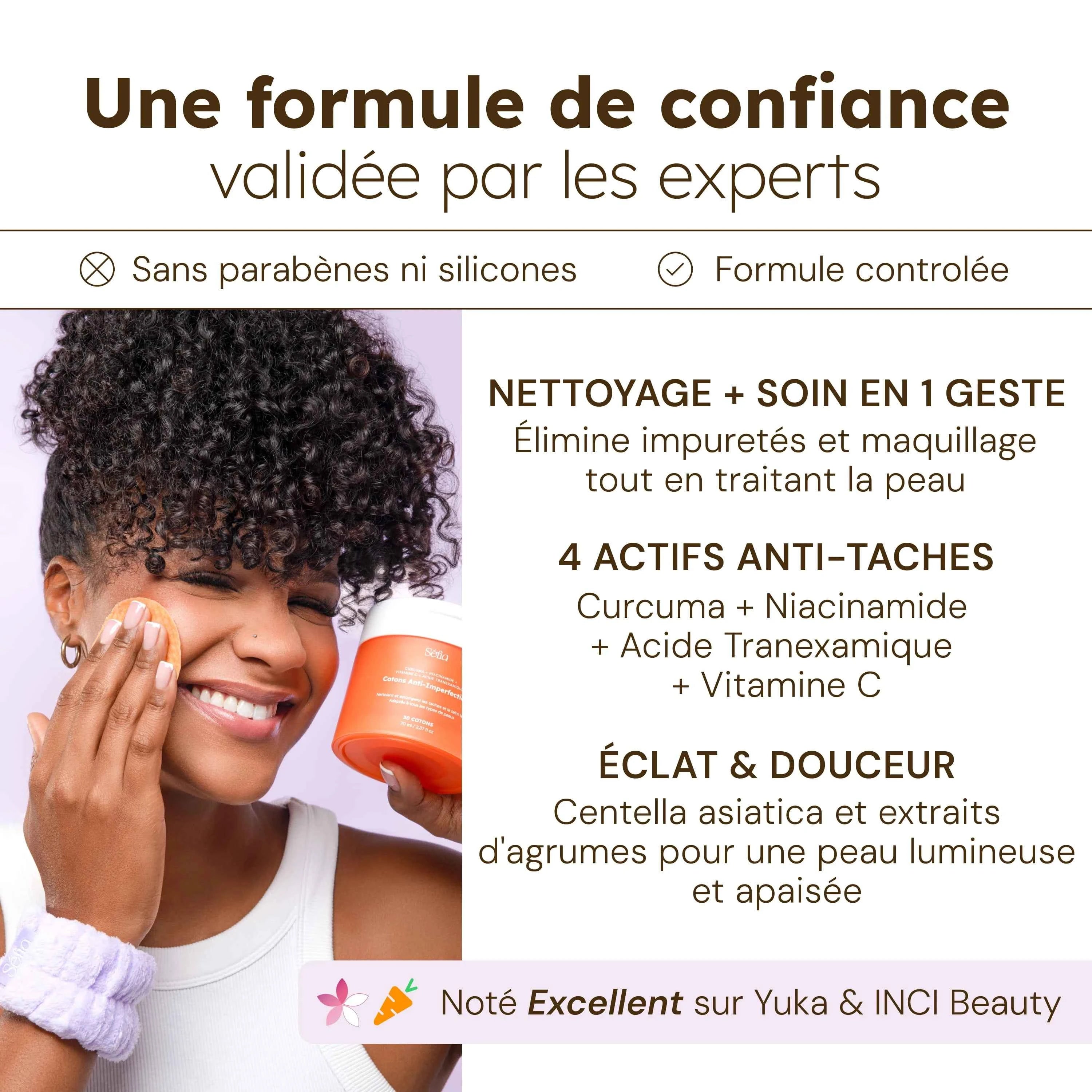 Sachet Cotons anti-imperfections