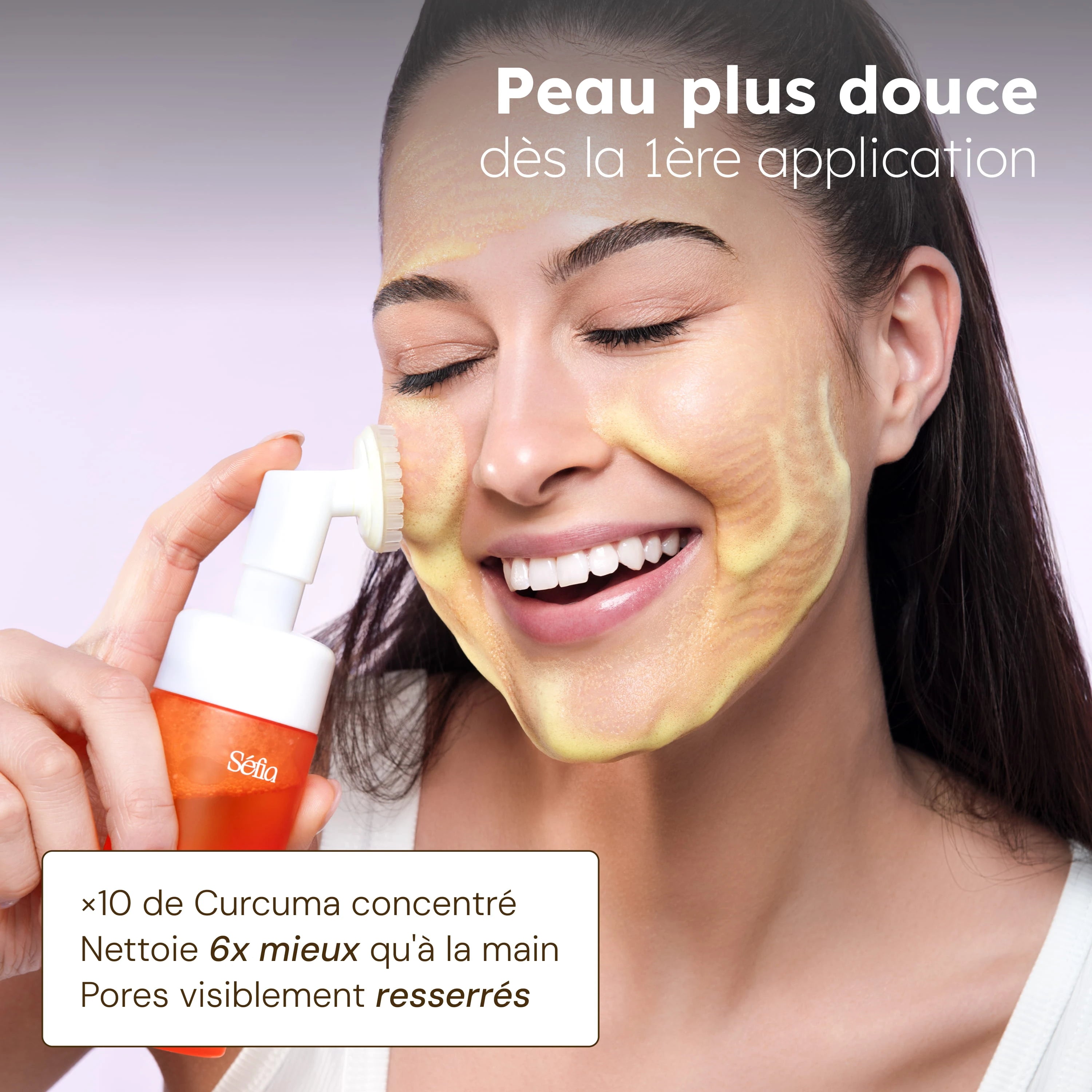 Nettoyant Éclat au Curcuma