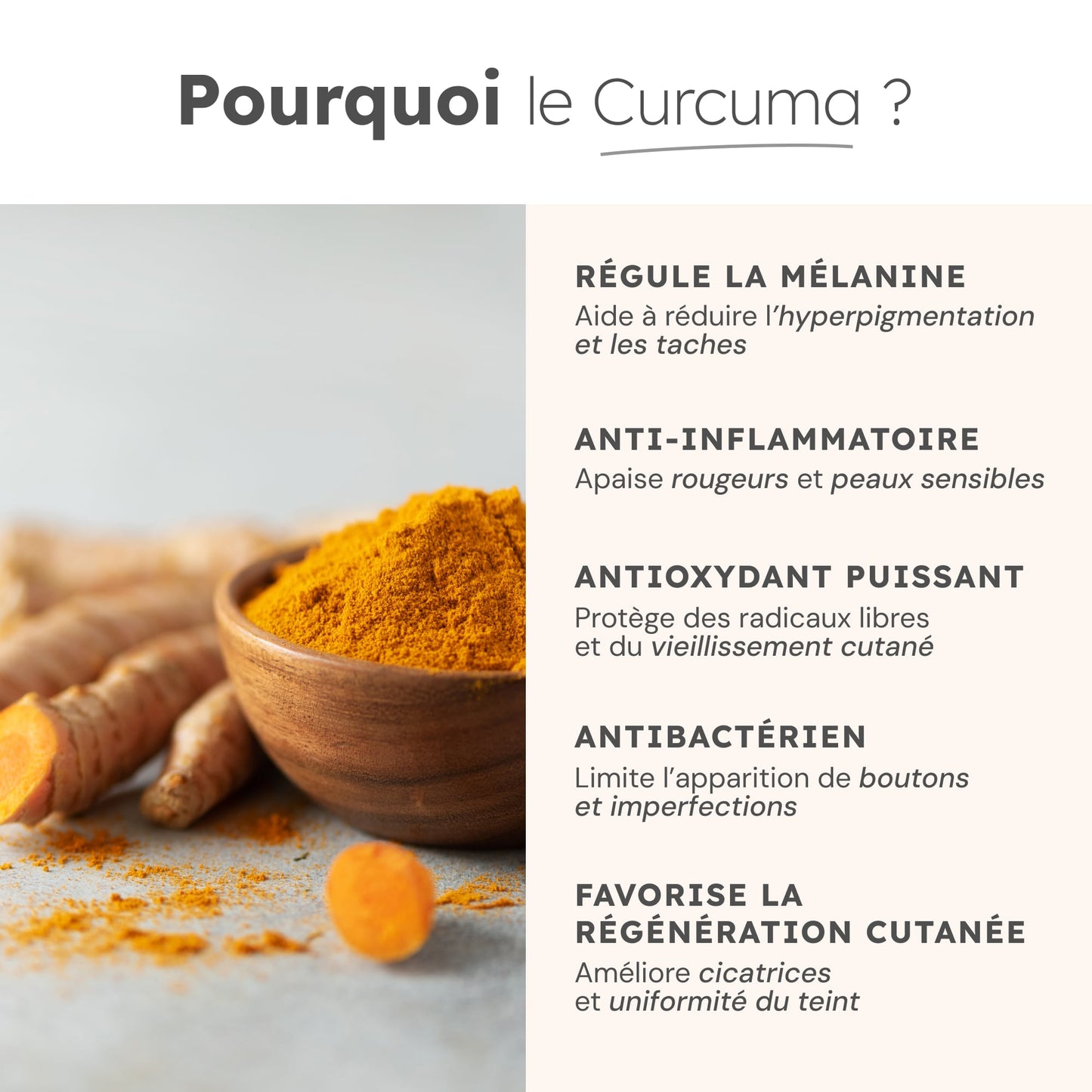 Nettoyant Éclat au Curcuma - 100ml