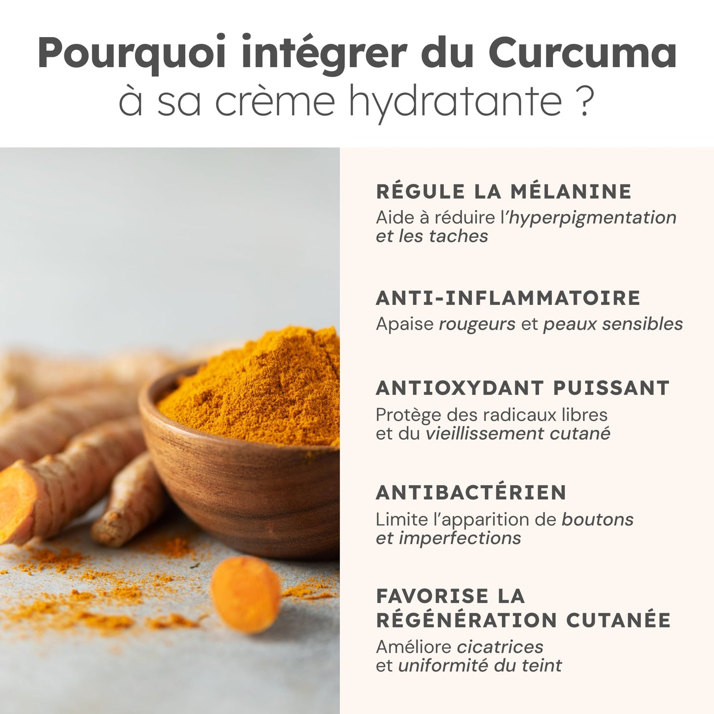 Crème Hydratante Anti-tâches - 50ml
